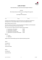 Letter of Intent DE