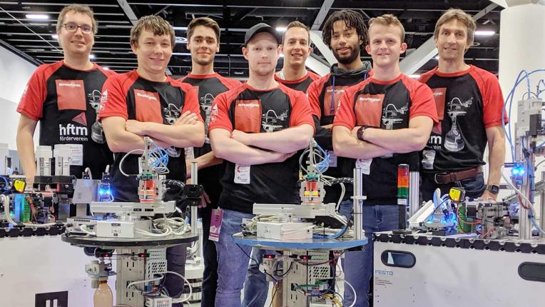 Winnerbild des Robocups 2019