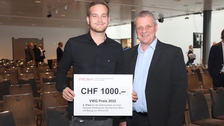 2022 Preisverleihung VWG Sieger hftm & Anton Wüthrich