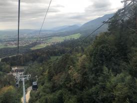 Weissenstein Gondelbahn  Aussicht