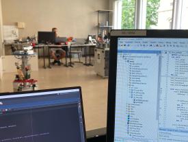 Bild des RoboCups 2021 am Mittwoch