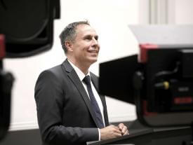Bild von Michael Benker auf der hftm Diplomfeier im Juli 2021