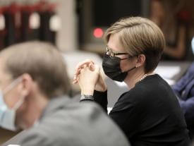 Bild von Nadja Haller auf der hftm Diplomfeier im Juli 2021