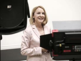 Bild von Susanne Sahli auf der hftm Diplomfeier im Juli 2021