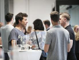 Diplomanden an der Diplomfeier an der hftm Biel - Techniker HF Studiengänge in Vollzeit