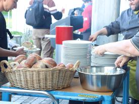 hftm Studienstart Grenchen 2022 Buffet Essen