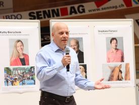 hftm Studienstart Grenchen 2022 Studenten Jürg Gasser