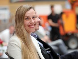 Diplomfeier Grenchen 2022 - Kathy Bierschenk, Leiterin Administration und Kommunikation