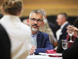 Diplomfeier Grenchen 2022 - Michel Rüfenacht im Gespräch