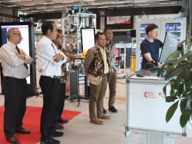 2022 Besuch indonesische Delegation hftm Smart Factory
