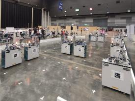 2022 Robocup Bangkok Spielfeld Tag 3