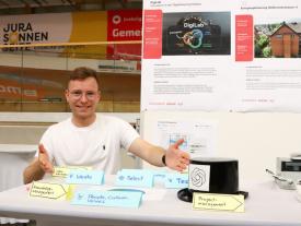 Foto Diplomausstellung stand
