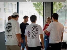 Gruppe Studenten