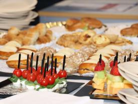 welcome back event essen buffet hftm 2021