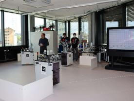welcome back event spielfeld hftm 2021