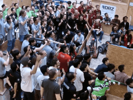 Gruppenfoto alle Robocpup-Teilnehmer