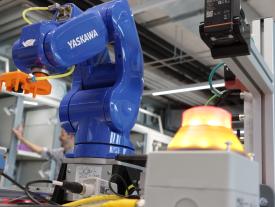 Diplomausstellung Biel 2022 Roboterarm
