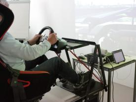 Diplomausstellung Biel 2022 Auto-Simulator