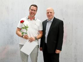 Foto Diplomfeier Gruppenfoto Absolvent NDS