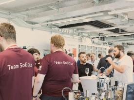 Team Solidus am Apero